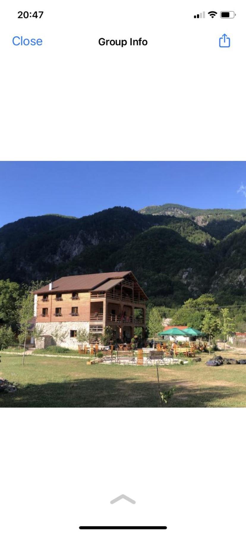 Bujtina Dreni Hotel Theth Luaran gambar